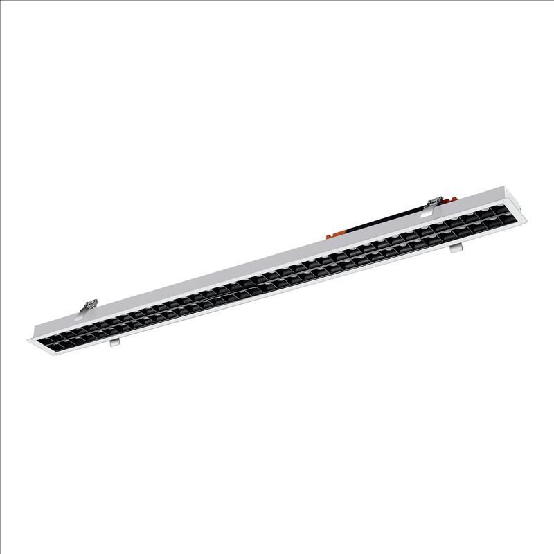 LE8030-FG LANTIS 110lm/w Recessed linear light 25° 30° 60°